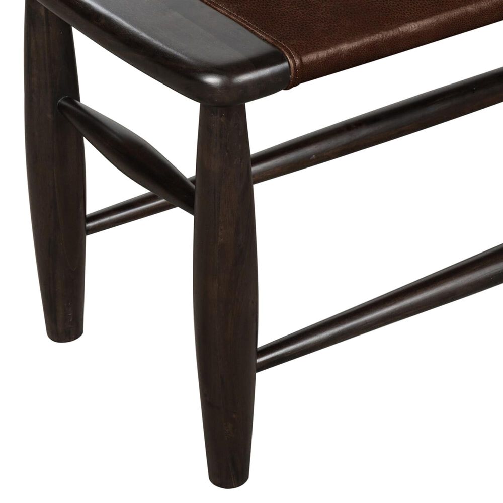 Urban Home Koko Upholstered Bench in Minx, , large