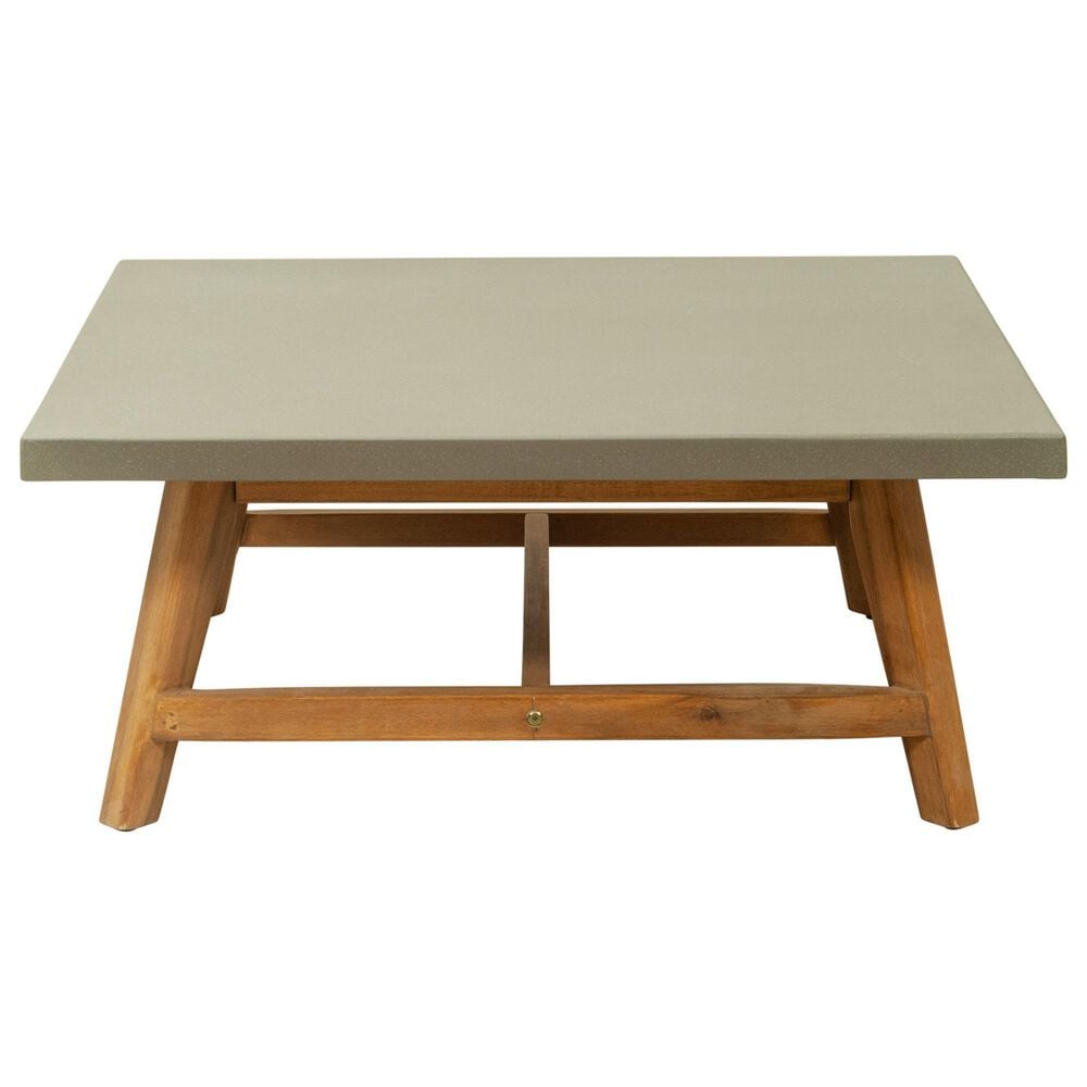 Zuo Modern Kert Coffee Table in Gray and Natural, , large