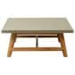 Zuo Modern Kert Coffee Table in Gray and Natural, , large