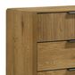 Pacific Landing Bennett Queen Bed with Dresser and Two Nightstands in Light Oak, , large