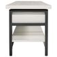 Ashley Rhyson Storage Bench in White and Black, , large