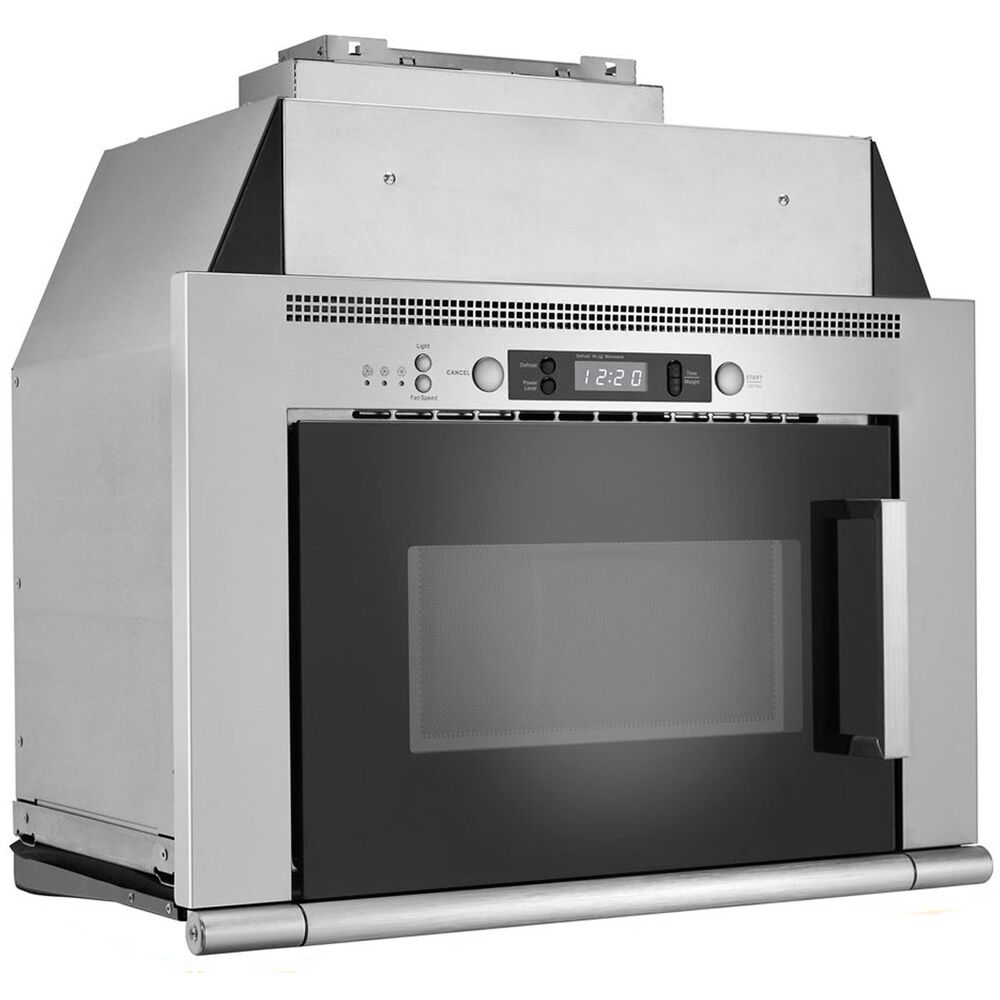 Whirlpool 0.8 Cu. Ft Space-Saving Microwave Hood Combination Panel Ready, , large