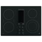 GE Profile 30" Downdraft Electric Cooktop in Black, , large
