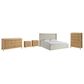 Universal Furniture Avaline King Upholstered Storage Bed with Dresser, Chest and Two Nightstands in Skylark, , large