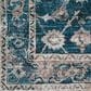 Dalyn Rug Company Jericho 4" Round Navy Indoor/Outdoor Area Rug, , large