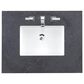 James Martin Vanities Breckenridge 30" Single Bathroom Vanity in Light Natural Oak with 3 cm Charcoal Soapstone Quartz Top and Rectangular Sink, , large