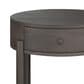Nicolette Home Hadleigh Round End Table in Coffee Bean, , large
