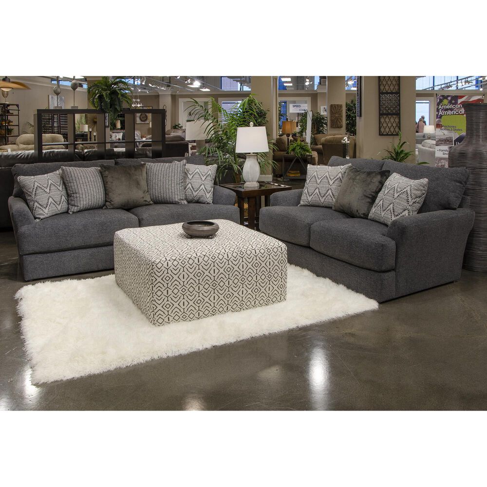 Catnapper Howell Stationary Loveseat in Night, , large