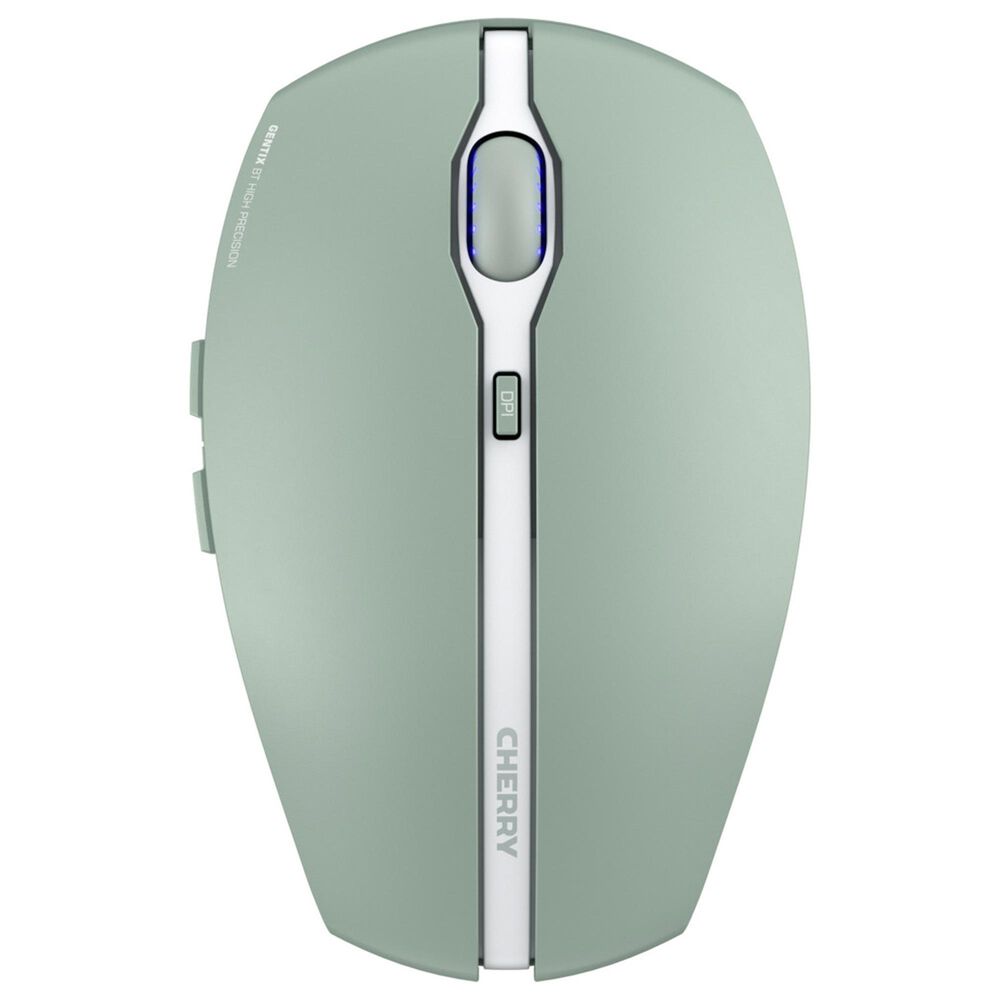 Cherry Gentix Wireless Bluetooth Office Mouse in Agave Green, , large
