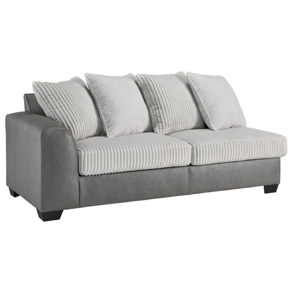 Ashley Clairette Court 2-Piece Right Facing Sectional with Chaise in Alloy, , large