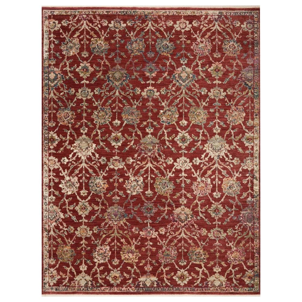 Loloi Giada GIA-05 3"7" x 5"7" Red Area Rug, , large