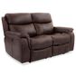 Oxford Furniture Manual Reclining Loveseat in Brazil Cocoa, , large