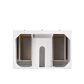 James Martin Vanities Breckenridge 36" Single Bathroom Vanity in Bright White, , large