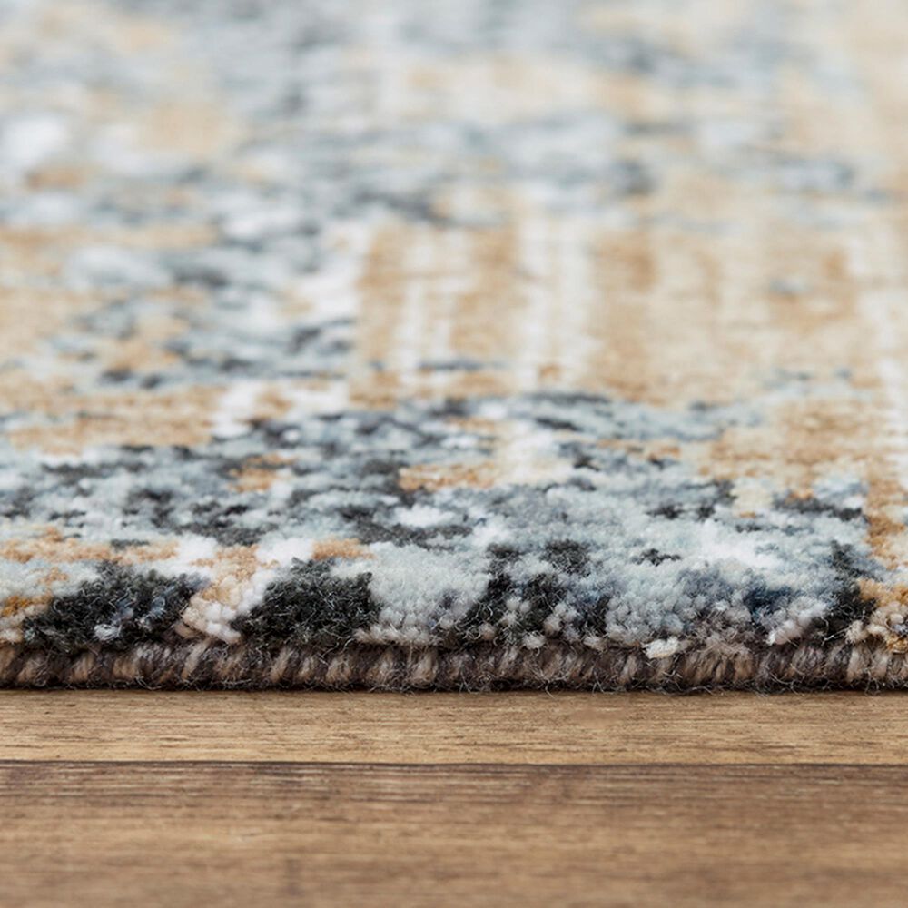 RIZZY Elite 10&#39; x 13&#39; Light Gray and Brown Area Rug, , large