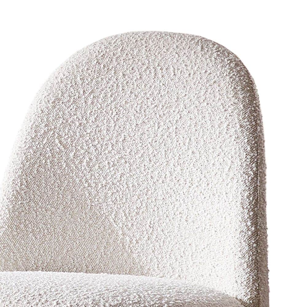 Morden Fort Boucle Side Chair in White (Set of 4), , large