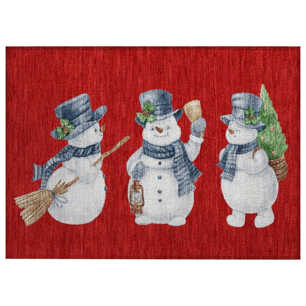 Dalyn Rug Company Wonderland WN34 Red 1"8" x 2"6" Area Rug, , large