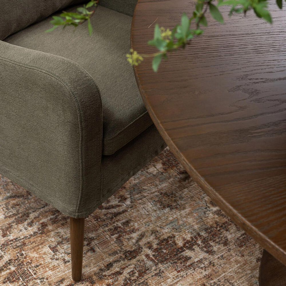 Amber Lewis x Four Hands Eastman Dining Table - Sienna Oak Veneer, , large