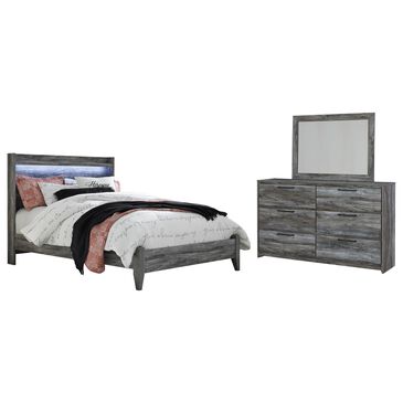 Signature Design by Ashley Baystorm 3 Piece Queen Bedroom Set in Gray, , large