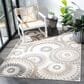 Safavieh Cabana CBN382F 4"5" x 6"5" Grey and Ivory Indoor/Outdoor Area Performance Rug, , large