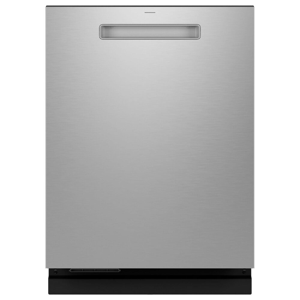 GE Profile 4pc Kitchen Package with Refrigerator, Range, Microwave, and Dishwasher in Stainless Steel, , large