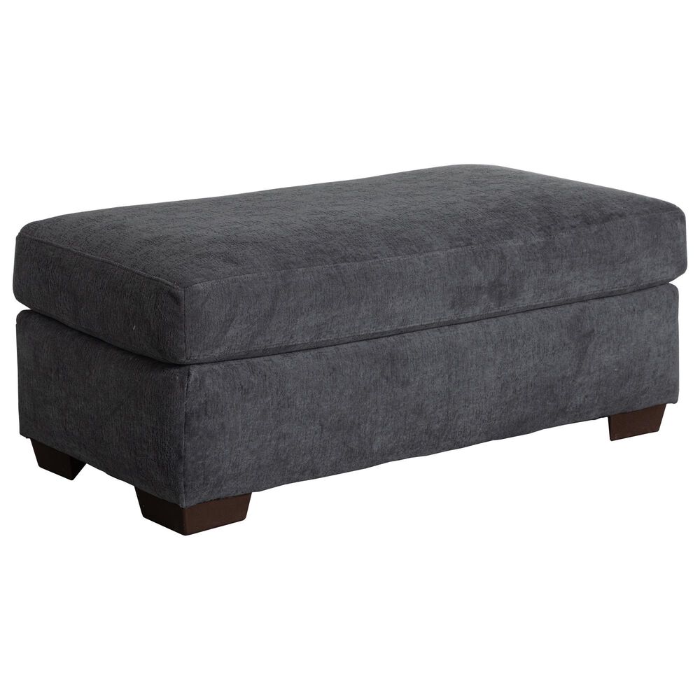 Peak Living Ottoman in Patagonia Gunmetal, , large