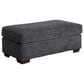 Peak Living Ottoman in Patagonia Gunmetal, , large