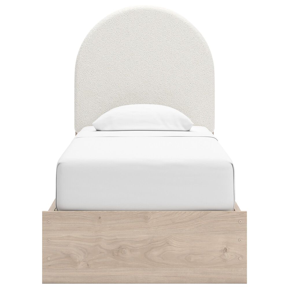 Ashley Arloster Twin  Platform Bed in Tan, , large