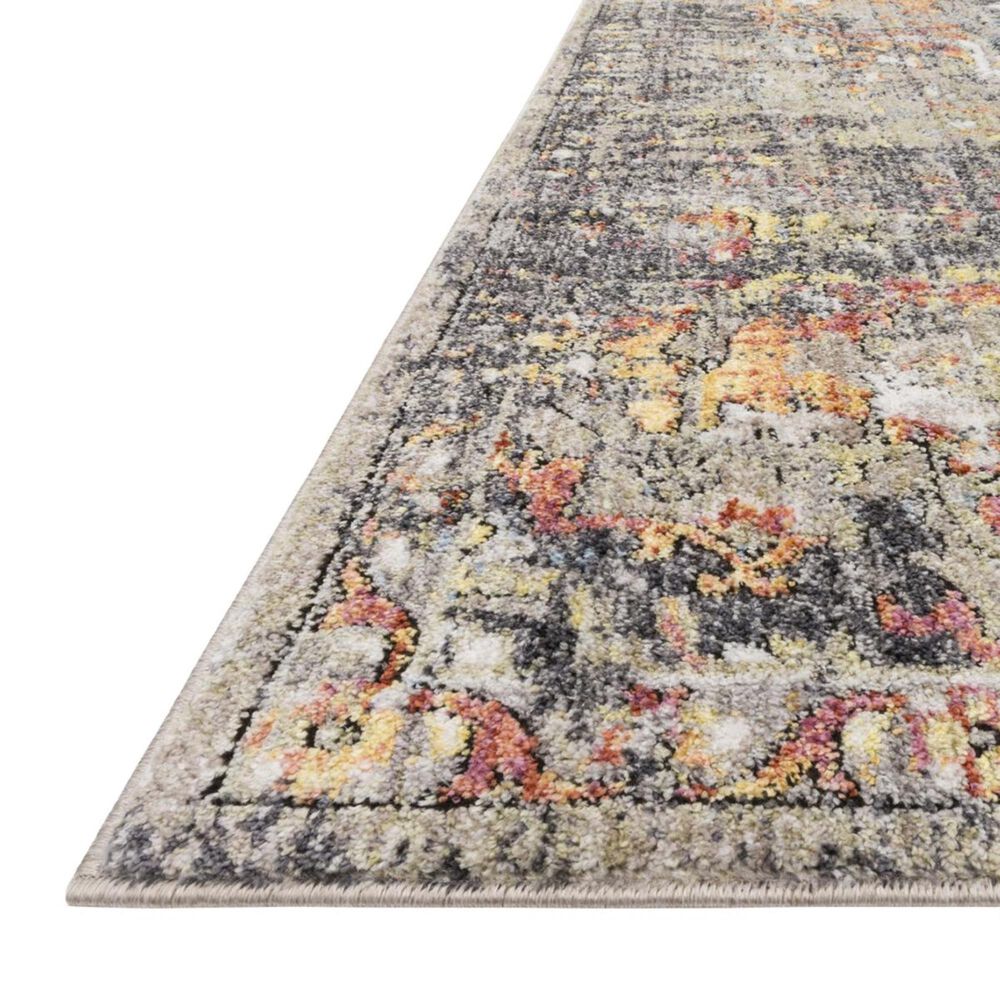 Loloi Medusa MED-03 2&#39;4&quot; x 4&#39; Taupe and Sunset Scatter Rug, , large