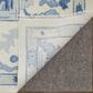 Feizy Karina 2" x 3" Ivory, Blue and Green Area Rug, , large