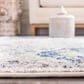 Safavieh Madison MAD611A 5"1" x 7"6" Ivory and Aqua Area Rug, , large