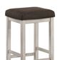 Furniture of America Tilton 26" Counter Stool in Antique White (Set of 2), , large