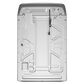 Maytag 5.3 Cu. Ft. Top Load Washer and 7.4 Cu. Ft. Electric Dryer Laundry Pair in Metallic Slate, , large