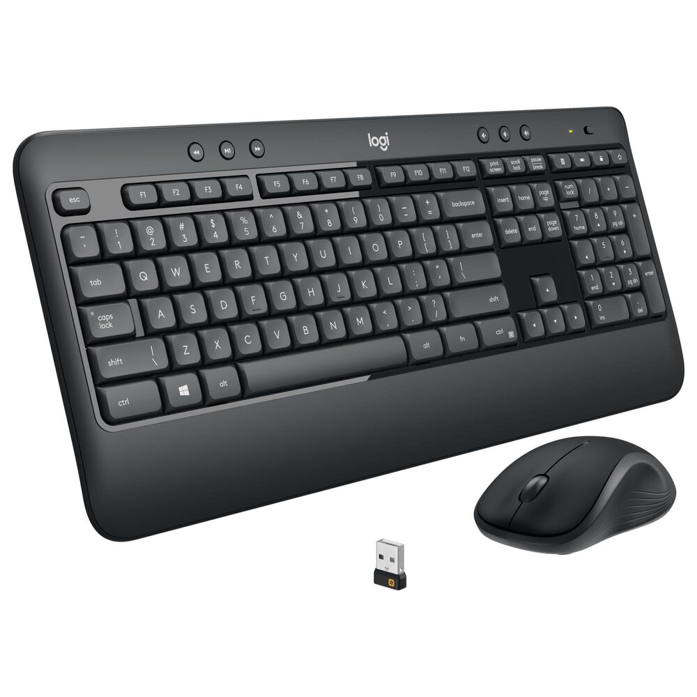 Logitech MK540 Advanced Wireless Keyboard and Mouse Combo in Black, , large