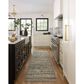 Loloi Dominic 2"6" x 8"6" Slate and Multicolor Runner, , large
