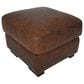 Softline Carusso Leather Ottoman in Whiskey, , large