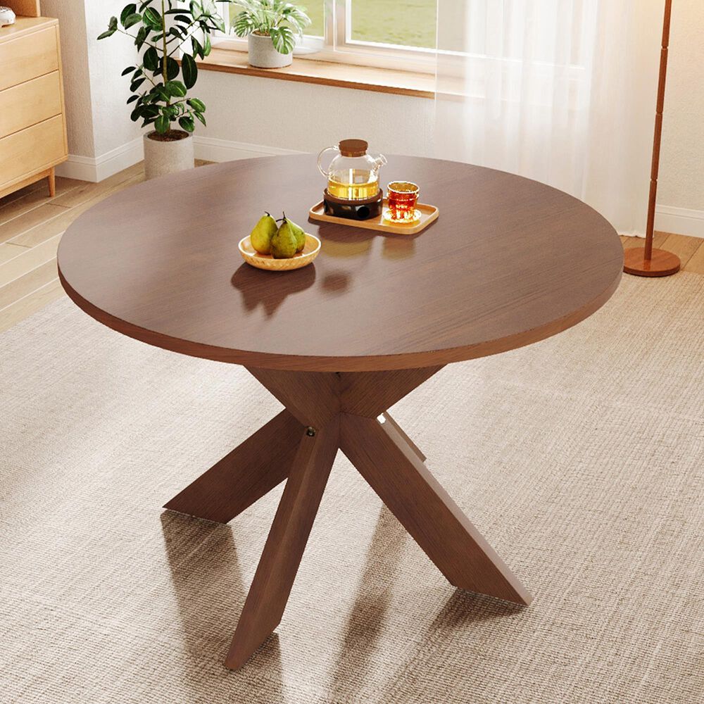Hearth and Haven Dining Table in Cherry - Table Only, , large