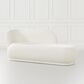 Jennifer Taylor Home Aire Right Arm Facing Chaise Lounge in Ivory White, , large