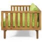 Hearth and Haven Claremont Outdoor Sofa Daybed in Green, , large