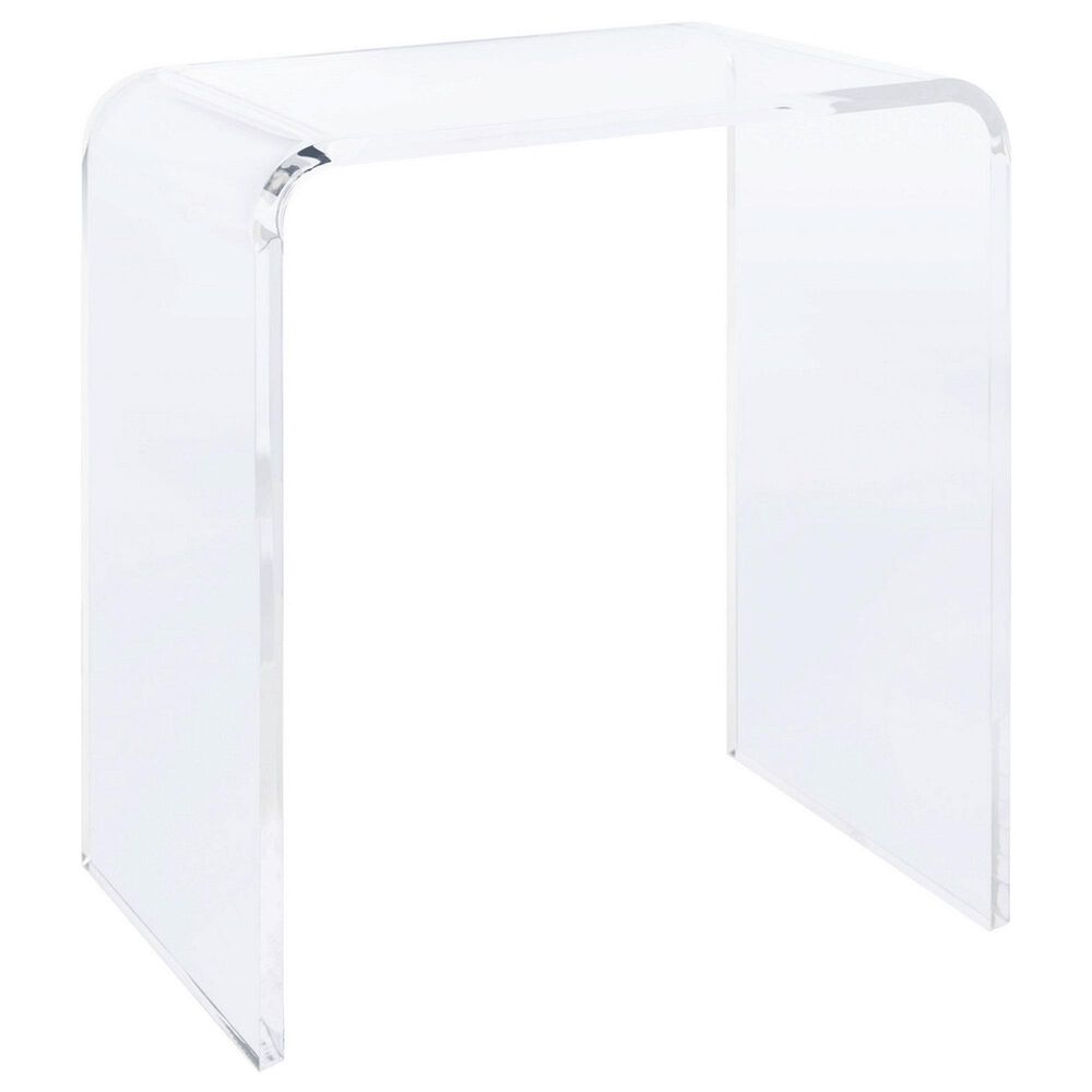 Safavieh Bobbe Side Table in Clear, , large