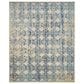 Safavieh Evoke EVK262C 10" x 14" Ivory and Blue Area Rug, , large