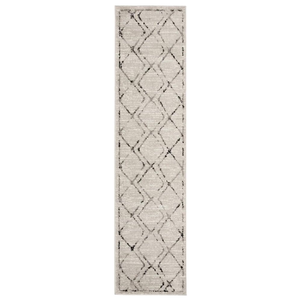 Safavieh Skyler SKY197H 2" x 8" Ivory and Gray Runner, , large