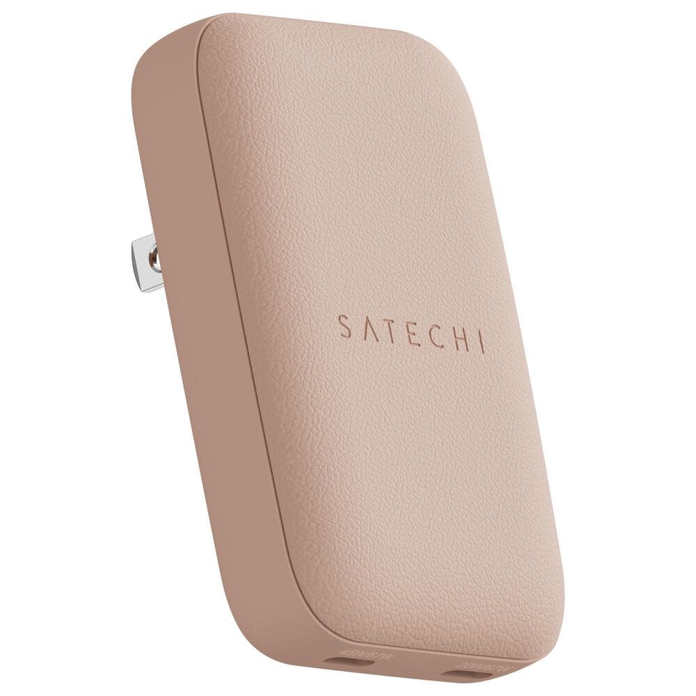 Satechi OntheGo 67W Slim Wall Charger in Desert Rose, , large