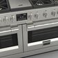 Fulgor Milano Sofia 6.5 Cu. Ft. 48" Professional Dual Fuel Range in Stainless Steel, , large