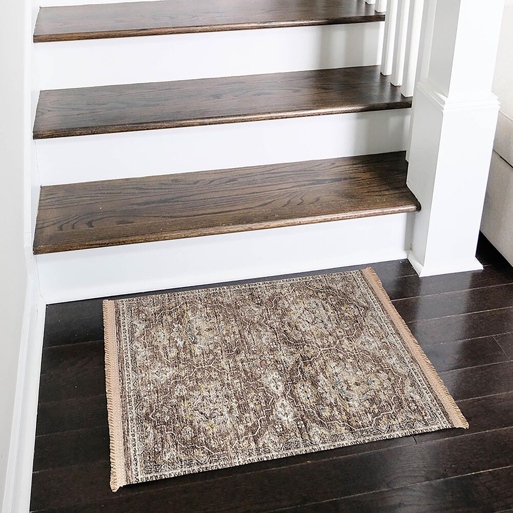 Dalyn Rug Company Marbella 1&#39;8&quot; x 2&#39;6&quot; Mocha Area Rug, , large