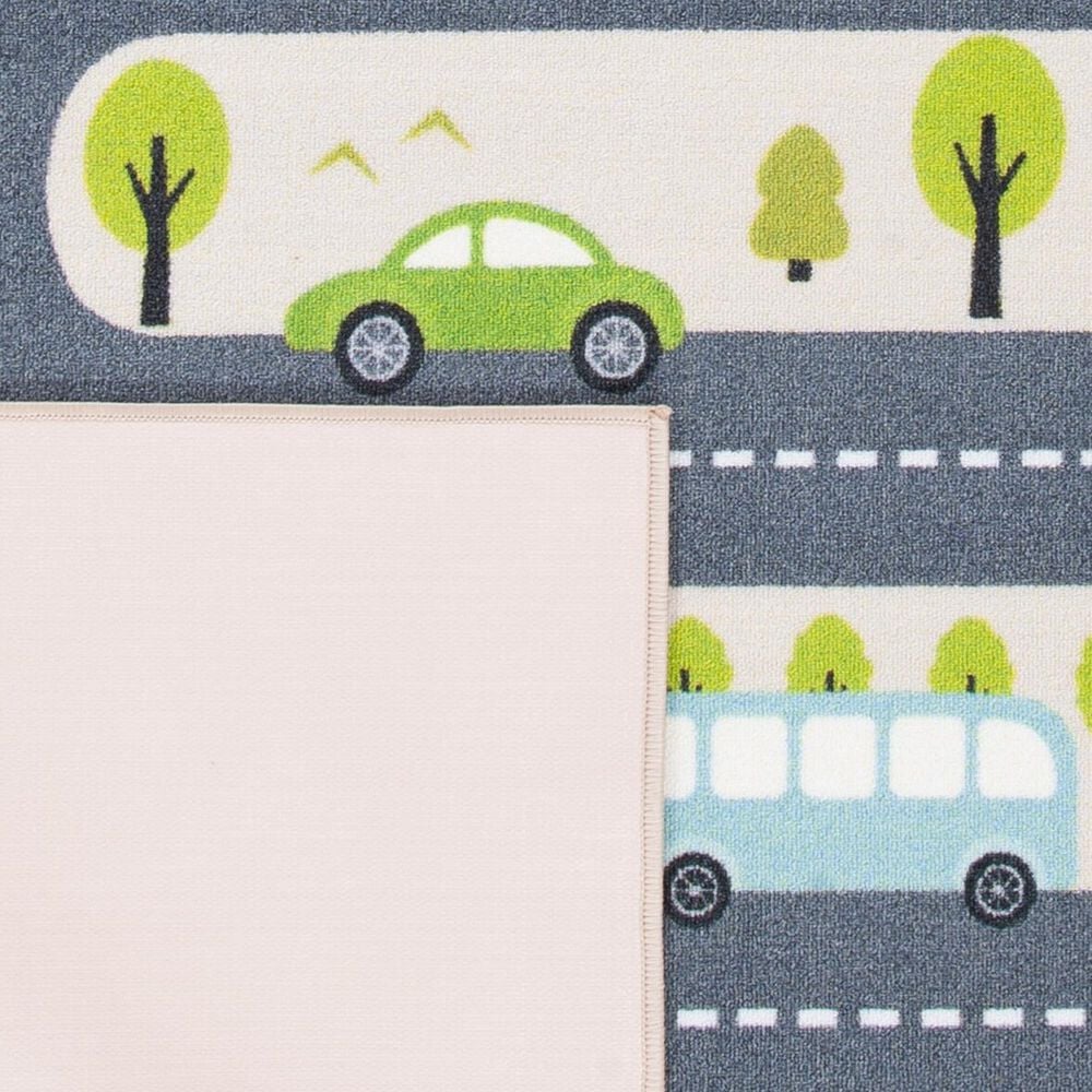 Safavieh Kids Playhouse 2'2" x 6' Beige and Green Runner, , large