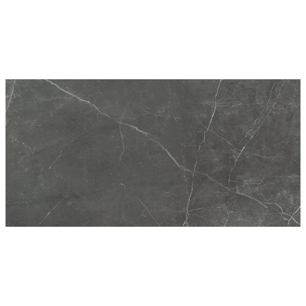 Emser Sterlina Asphalt 12" x 24" Matte Porcelain Tile, , large