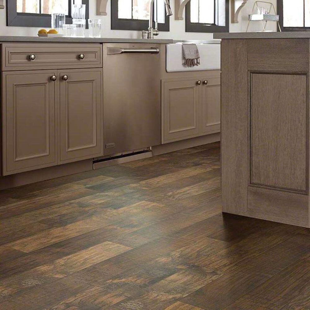 Shaw Hacienda 6X36 Walnut 6" x 36" Porcelain Tile, , large