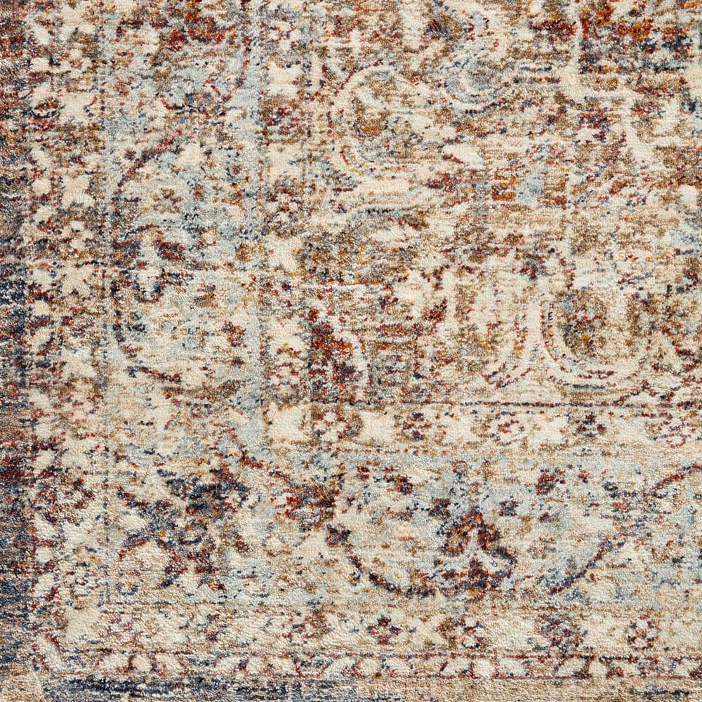 Loloi II Sorrento 7&#39;10&quot; Round Natural and Multicolor Area Rug, , large