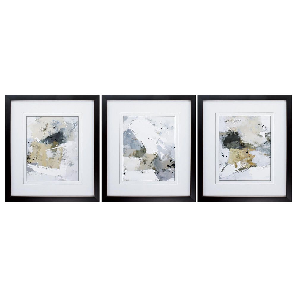 Propac "Neutral Scene" Wall Art in Gray (Set of 3), , large