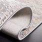 Safavieh Invista 2" x 8" Grey and Cream Runner, , large